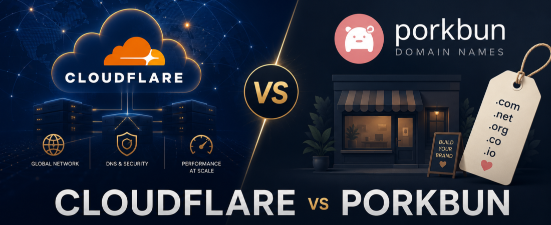Cloudflare vs Porkbun: Which Registrar Is the Better, More Practical, Reliable Choice Accountants in 2026?